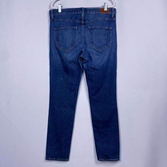 Wildfox Hello Legs Boyfriend Jeans Est Size 6 8 Blue Denim - Picture 9 of 14
